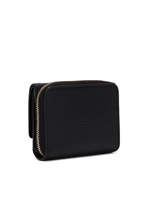 IDEA Compact leather wallet Black - Women’s Wallets