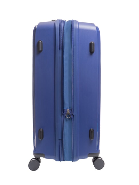 SLIDE Large, expandable trolley royal blue - Rigid Trolley Cases