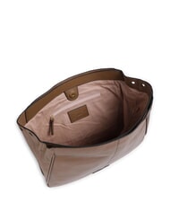 THE BRIDGE ELISABETTA Leather bag with shoulder strap oyster abb. gold - Women’s Bags - 4