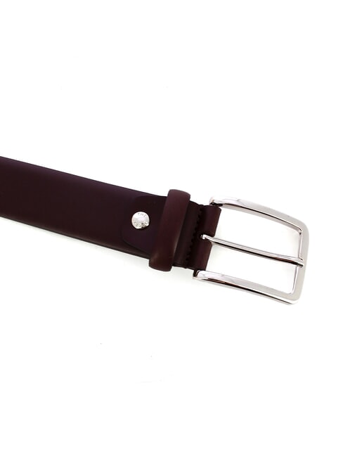 BRUNELLESCHI Classic leather belt MORO - Belts