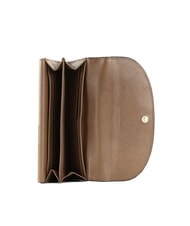 THE BRIDGE ELISABETTA Large leather wallet with flap oyster abb. gold - Women&rsquo;s Wallets - 2