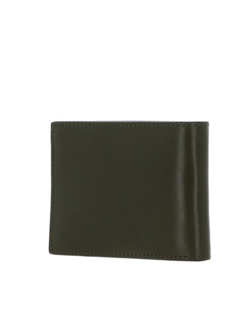 GIACOMO Leather wallet with coin purse thyme/dark ruthenium - Men&rsquo;s Wallets
