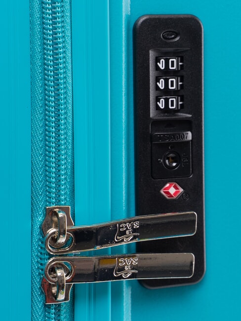 SLIDE Large, expandable trolley mint - Rigid Trolley Cases