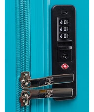 LESAC SLIDE Large, expandable trolley mint - Rigid Trolley Cases - 7