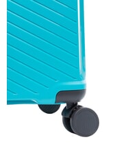 LESAC SLIDE Cabin Set + Medium and Large expandable, ultra-resistant mint - Rigid Trolley Cases - 9