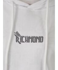 JOHN RICHMOND KANI Hoodie with pocket white - Sweatshirts - 3