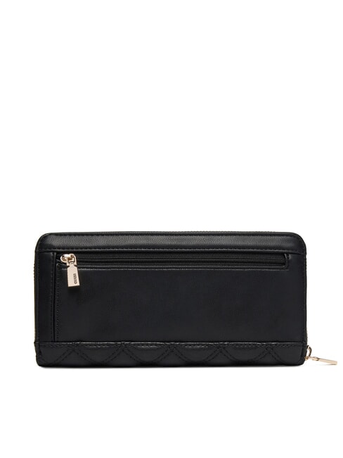 GIULLY 2 Large quilted zip-up wallet BLACK - Women&rsquo;s Wallets