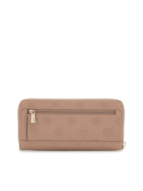 CRESIDIA 2 Large zip-around wallet dark taupe logo - Women&rsquo;s Wallets