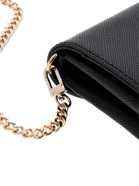 NOELLE 2 Mini clutch bag with shoulder strap BLACK - Women&rsquo;s Bags