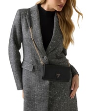 GUESS NOELLE 2 Mini clutch bag with shoulder strap BLACK - Women&rsquo;s Bags - 5