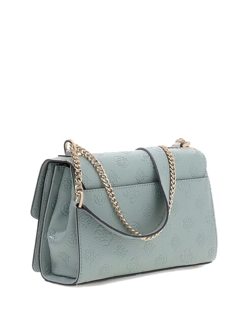 CRESIDIA II Shoulder bag with flap light sage logo - Women’s Bags