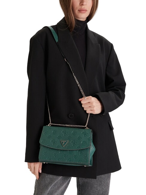 CRESIDIA II Shoulder bag with flap light sage logo - Women’s Bags