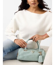 GUESS CRESIDIA 2 Shoulder bag with shoulder strap light sage logo - Women&rsquo;s Bags - 6