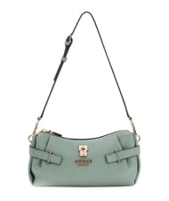 GUESS YESBA Small shoulder bag with charm light sage - Women’s Bags - 3