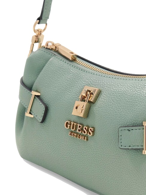 YESBA Small shoulder bag with charm light sage - Women’s Bags
