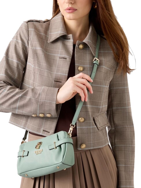 YESBA Small shoulder bag with charm light sage - Women’s Bags