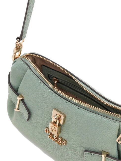 YESBA Small shoulder bag with charm light sage - Women’s Bags