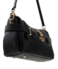 GUESS YESBA Small shoulder bag with charm BLACK - Women&rsquo;s Bags - 4