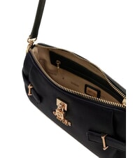 GUESS YESBA Small shoulder bag with charm BLACK - Women&rsquo;s Bags - 5