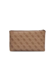 GUESS LAUREL 2 Clutch bag with cuff MILK LOGO - Women&rsquo;s Bags - 3
