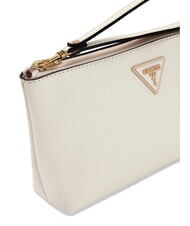GUESS LAUREL 2 Saffiano clutch bag with cuff bone - Women&rsquo;s Bags - 2