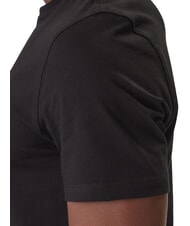 GUESS LOGO BOX Slim fit short sleeve t-shirt jetbla - T-shirt - 4