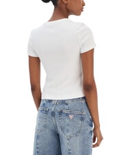 GUESS STUDS SCRIPT Slim fit short-sleeved T-shirt - T-shirt