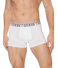 GUESS BRIAN HERO 3 pairs of boxers optical white - Men's briefs - 2