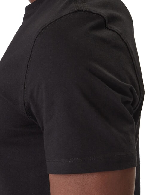 LOGO BOX Slim fit short sleeve t-shirt jetbla - T-shirt