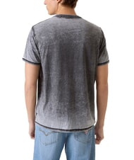 GUESS MARINE LOGO Short-sleeved T-shirt with faded effect - T-shirt