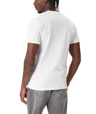 GUESS LOGO BOX Slim fit short sleeve t-shirt purwhite - T-shirt - 2