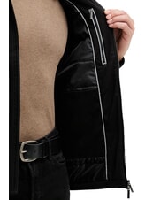 GUESS KNITTED Hooded jacket jetbla - Men's Jackets - 6