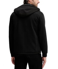 GUESS KNITTED Hooded jacket - Men's Jackets