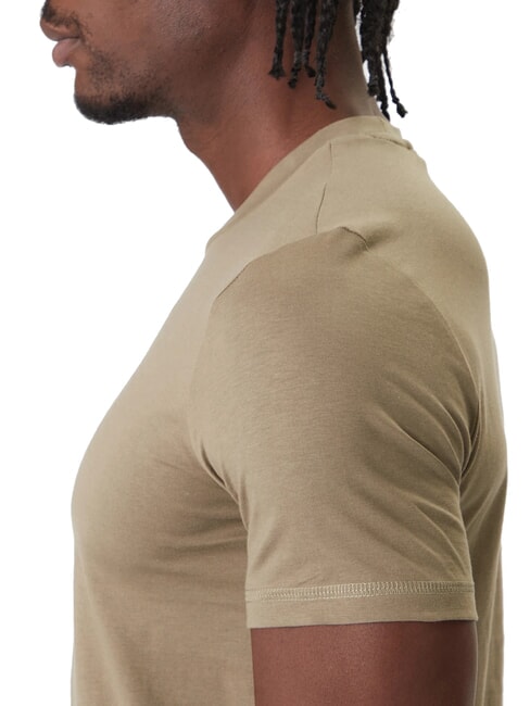 AIDY T-shirt written in the same color khaki way - T-shirt