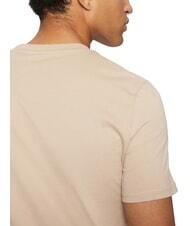 GUESS AIDY T-shirt written in the same color neutral sand - T-shirt - 4