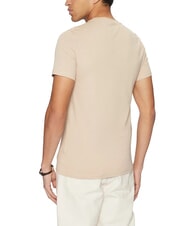 GUESS AIDY T-shirt written in the same color neutral sand - T-shirt - 2