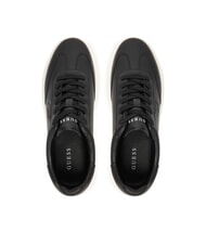 GUESS PLAZA Leather sneakers BLACK - Men&rsquo;s shoes - 3