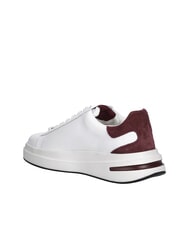 GUESS ELBA 4.5 white burgundy - Men&rsquo;s shoes - 5