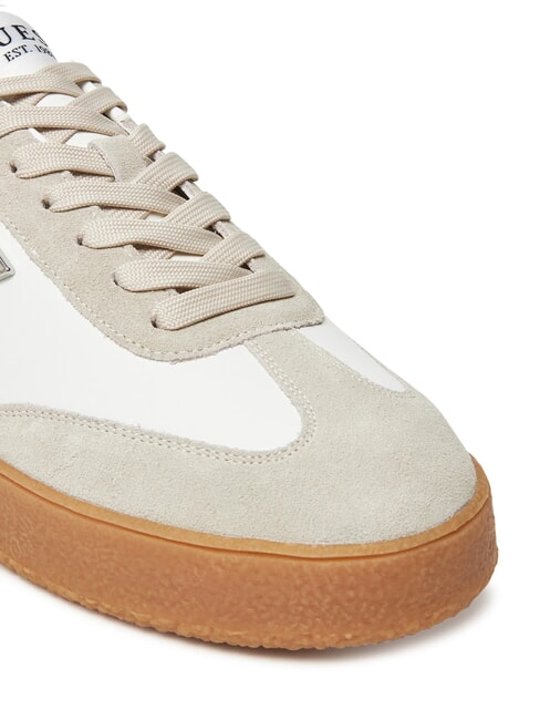 WIMAN Leather sneakers white beige - Men&rsquo;s shoes
