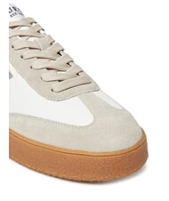 GUESS WIMAN Leather sneakers white beige - Men&rsquo;s shoes - 3