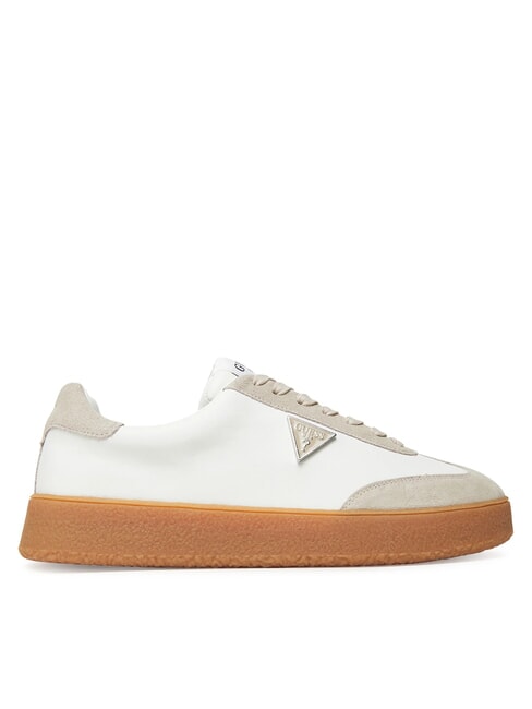 WIMAN Leather sneakers white beige - Men&rsquo;s shoes