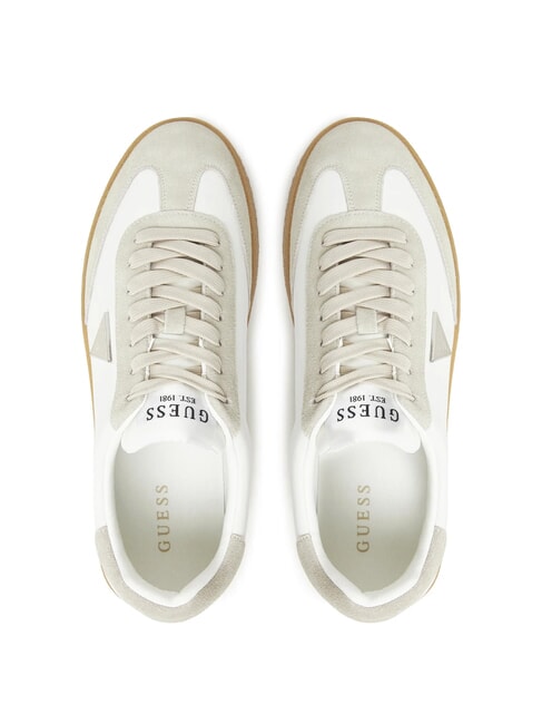 WIMAN Leather sneakers white beige - Men&rsquo;s shoes