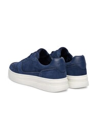 GUESS WINNO Suede leather sneakers blue - Men&rsquo;s shoes - 5