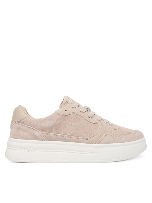 WINNO Suede leather sneakers BEIGE - Men&rsquo;s shoes