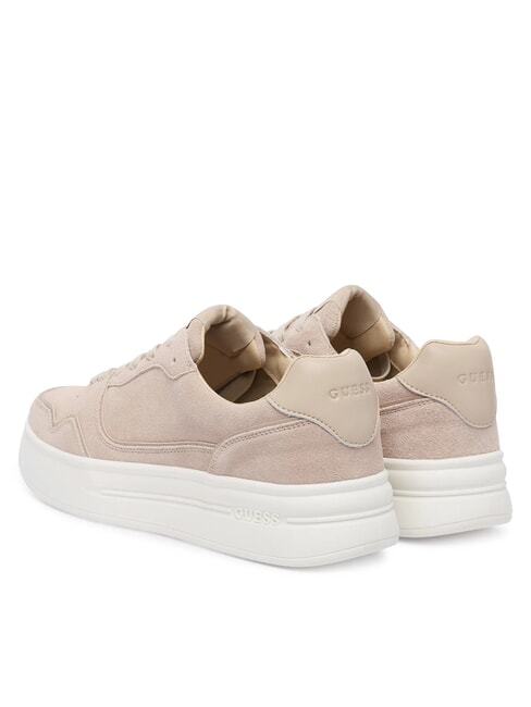 WINNO Suede leather sneakers BEIGE - Men&rsquo;s shoes
