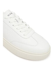 GUESS PLAZA Leather sneakers white - Men&rsquo;s shoes - 3