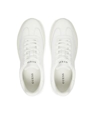 GUESS PLAZA Leather sneakers white - Men&rsquo;s shoes - 4