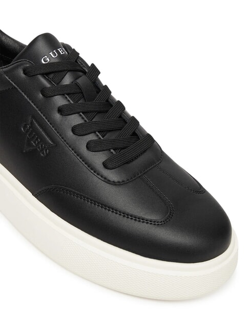 PLAZA Leather sneakers BLACK - Men&rsquo;s shoes