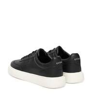 GUESS PLAZA Leather sneakers BLACK - Men&rsquo;s shoes - 5