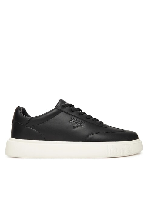 PLAZA Leather sneakers BLACK - Men&rsquo;s shoes